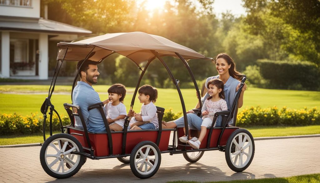 4 seater baby wagon