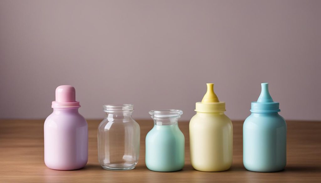 baby bottle types