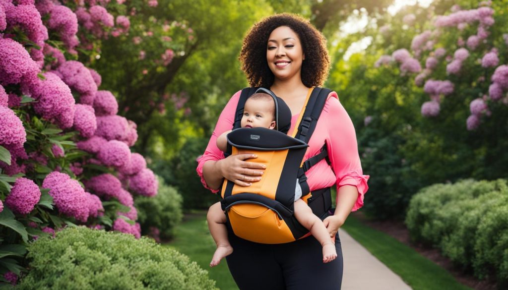 baby carriers for plus size moms