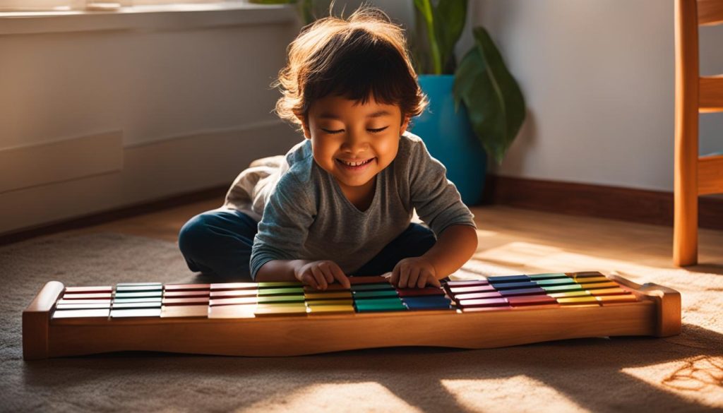 wooden xylophone for kids